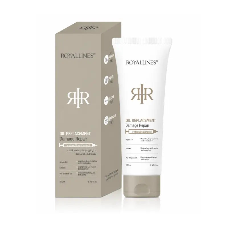 ROYALLINES Argan Oil & Keratin Damage Repair Oil Replacement