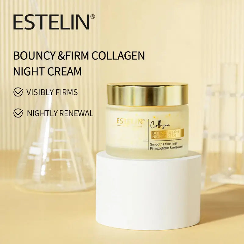 Estelin Collagen Bouncy & Firm Night Cream 50g