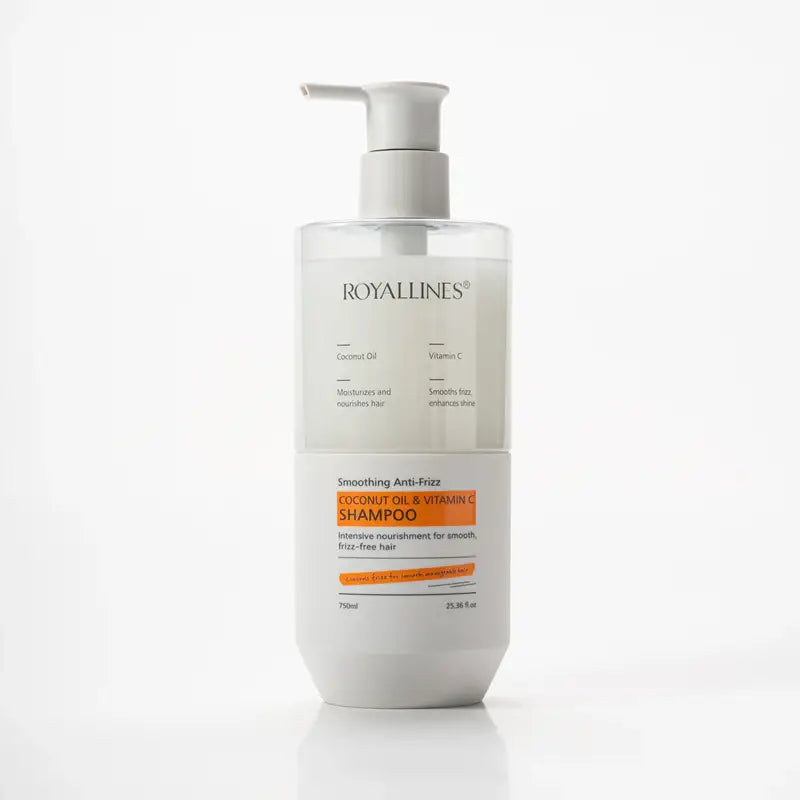 RoyallinesCoconut Oil & Vitamin C Smoothing Anti-frizz Shampoo