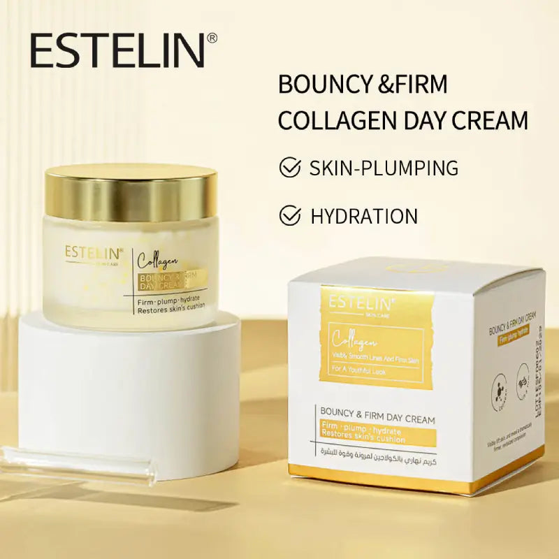 Estelin Collagen Bouncy & Firm Day Cream 50g