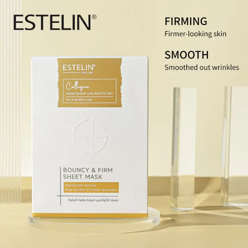 Estelin Collagen Bouncy & Firm Sheet Mask 25g