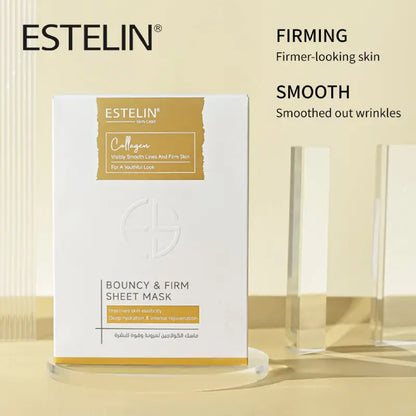 Estelin Collagen Bouncy & Firm Sheet Mask 25g
