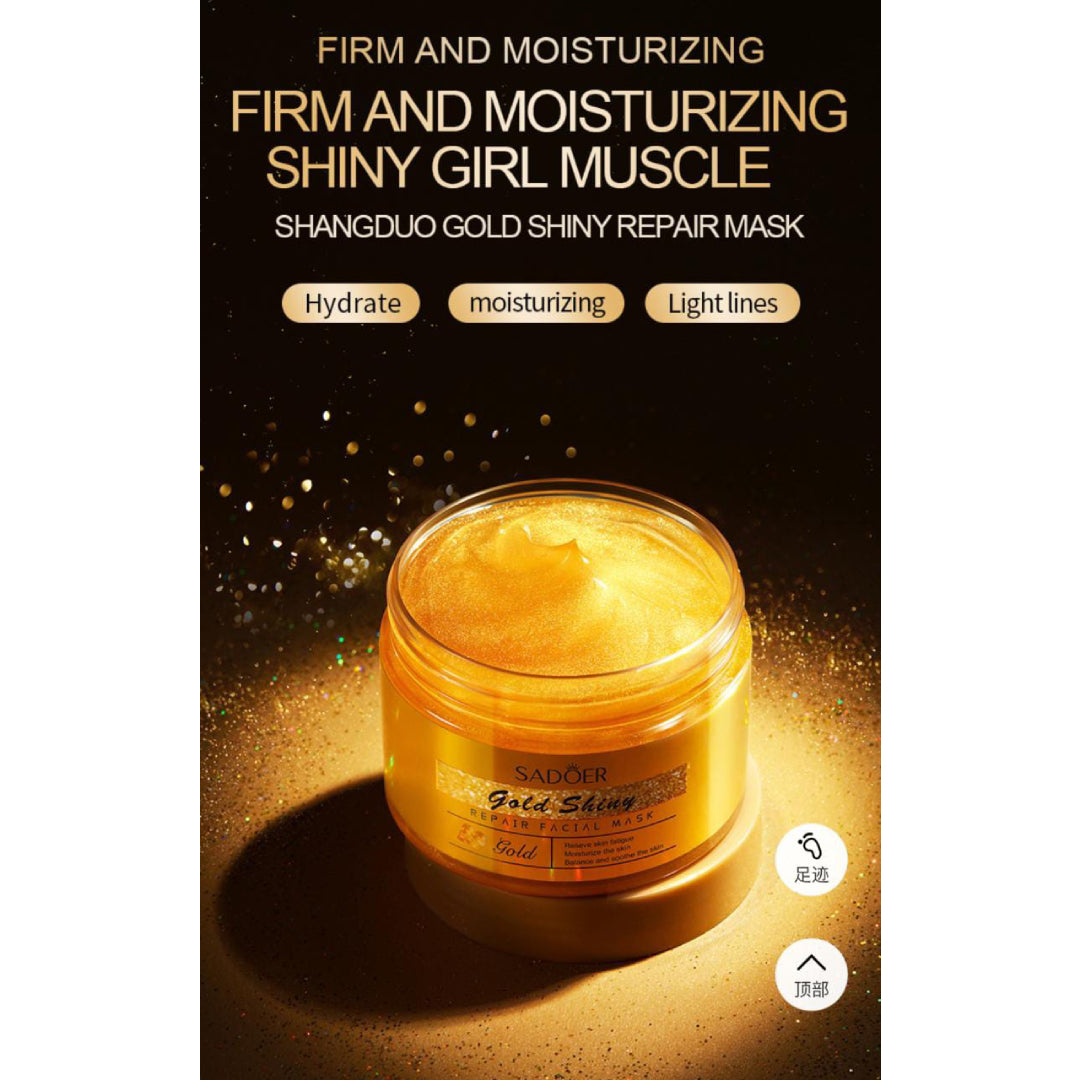 SADOER Gold Shiny Repair Facial Mask 120g