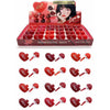 Romantic May Heart Lip Gloss Pack of 6pcs