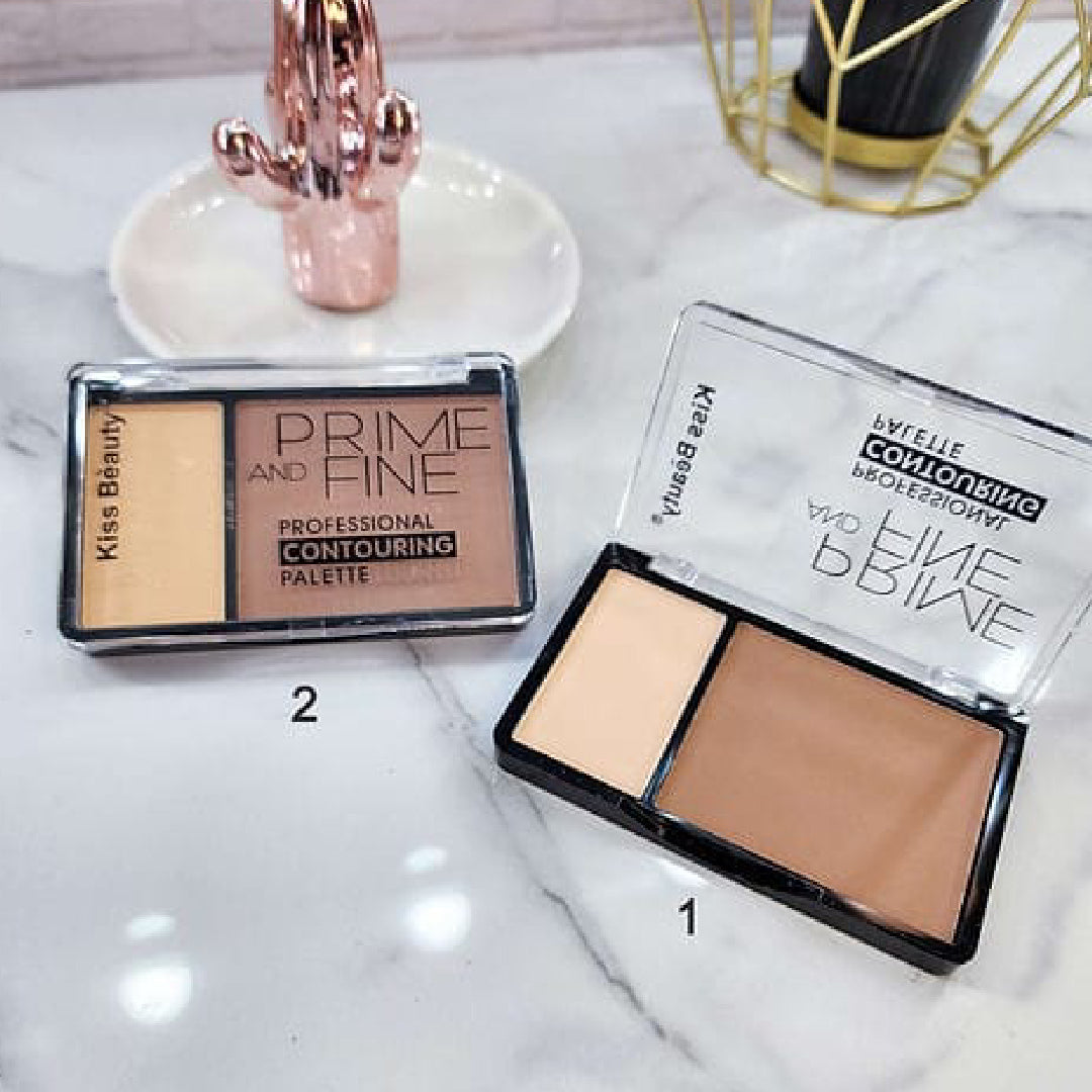 Kiss Beauty 2 in 1 Contour Powder Kit