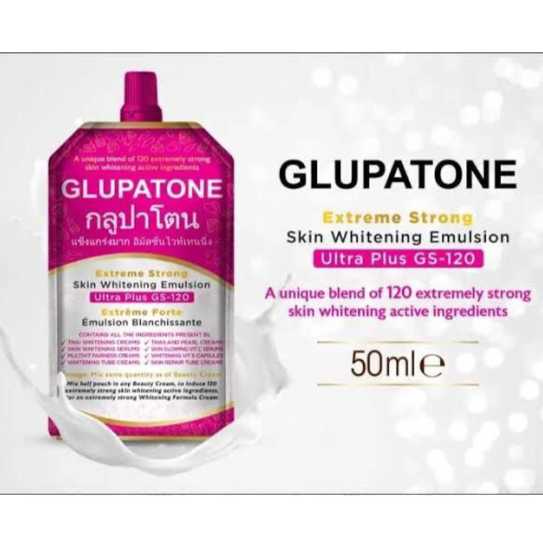 GLUPATONE Extreme Strong Whitening Emulsion Ultra Plus GS-120 For Face & Body