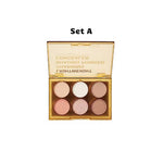 Miss Lara 6 Colors Lightweight Charmthing Shading Powder Concealer Eyeshadow Palette