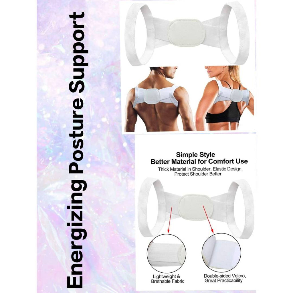 Posture Corrector Shoulder for Men and Women With Upper Back Support To Prevent Bumps