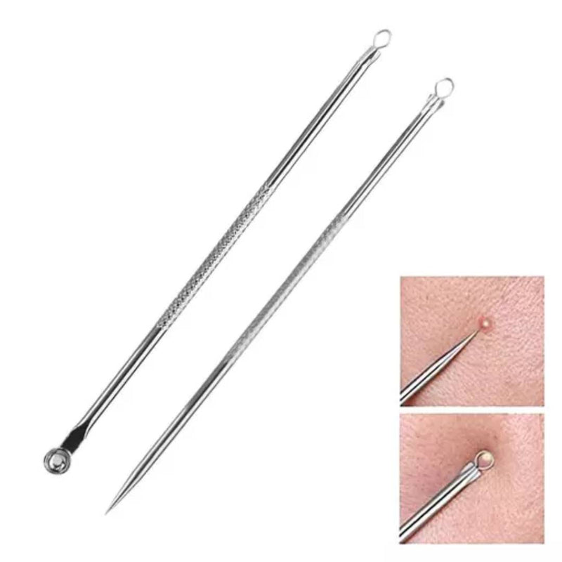 Stainless Steel Acne Pimple Cleaning And Blackhead Remover Stick Pin