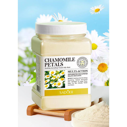 Sadoer Chamomile Petals Soothing Anti-allergy Crystal Jelly Mask Jar Multi-Action 540g