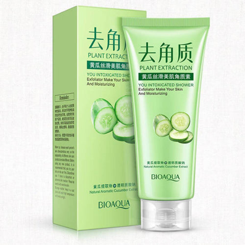 BIOAQUA Plant Extraction Natural Aromatic Cucumber Extract Facial Scrub Deep Cleanser
