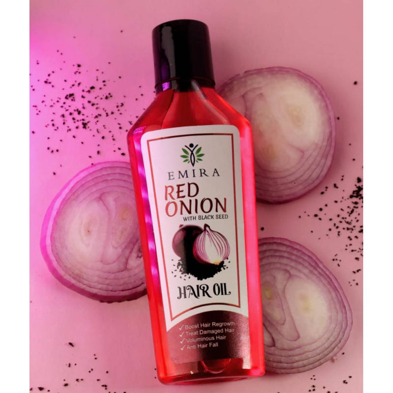 Emira Red Onion With Black Seed Hair Oil