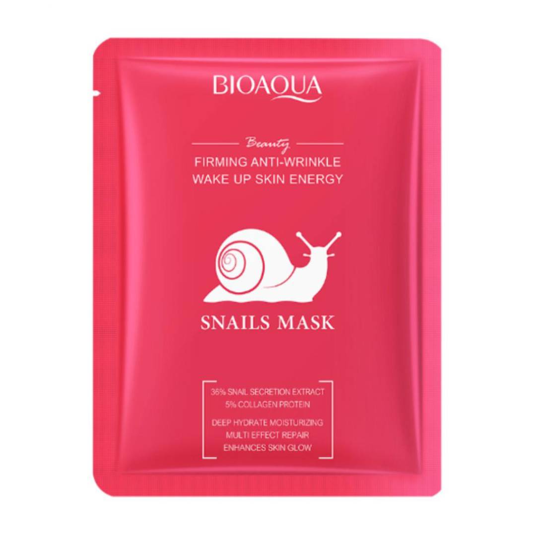 Bioaqua Beauty Firming Anti Wrinkle Wake Up Skin Energy Snails Mask