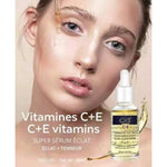 CVB Vitamin C+E Serum Vitamins Ultra Glow Serum Glow+ Strengthen 30ml