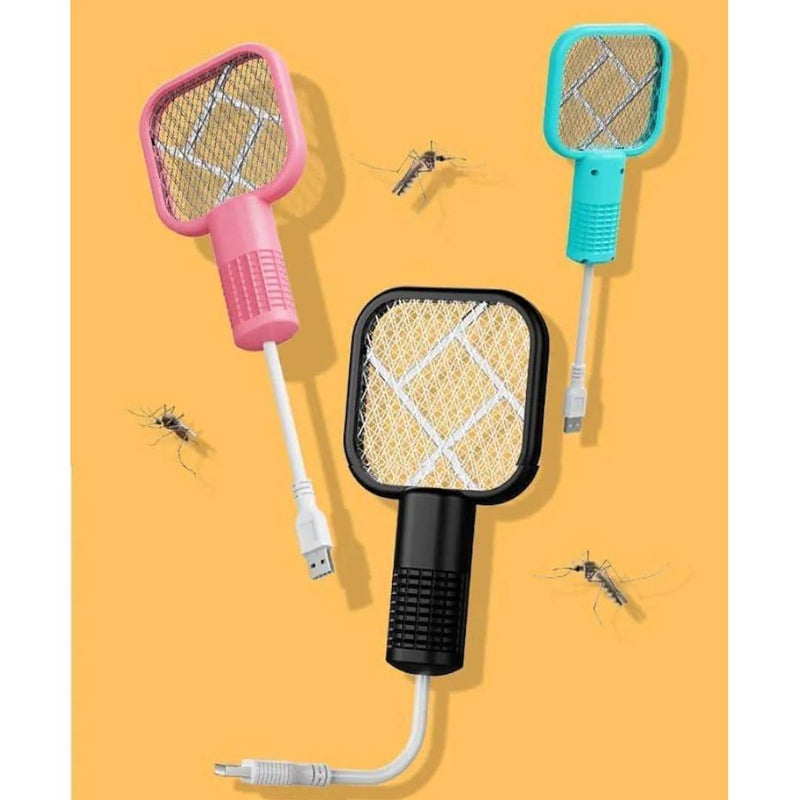 Multifunctional Portable Adjustable Angle USB Electric Mosquito Swatter Mosquito Lamp 2in1 Mosquito Repellent