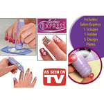 SALON EXPRESS Nail Art Stamping Kit