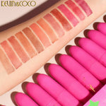 Kevin & Coco Matte Lipstick Set Of 12Pcs