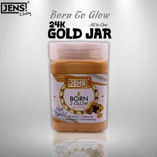 Jens Choy Born To Glow All in One With 24k Gold Facial Jar