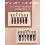 KS-One Pack Of 6Pcs Matte Lip Gloss Set