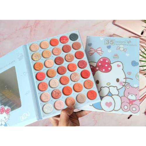 Hello Kitty 35 Shades Eyeshadow Palette