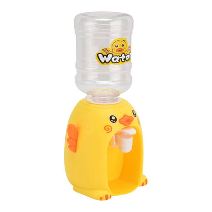 Mini Duck Water Dispenser Cute Cartoon Baby Toy & Lifelike Drinking Cooler
