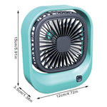 Quiet & Effective USB Rechargeable Portable Personal Mini Fan