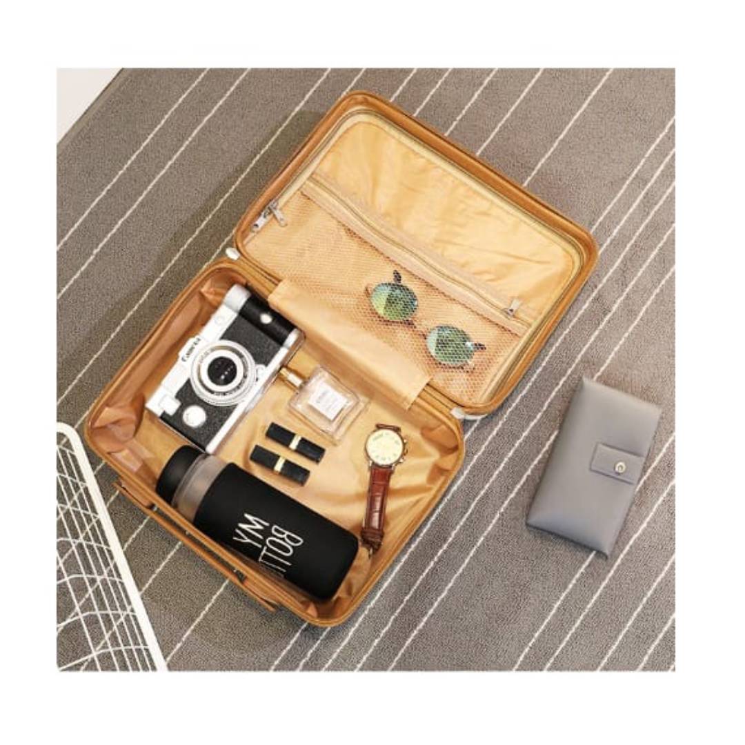 Multipurpose Briefcase Shape Portable Mini Cosmetic Makeup Storage Bag Suitcase