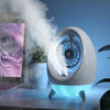 Portable Oval Shape Rechargeable Mini Air Conditioning Mist Fan Humidifier