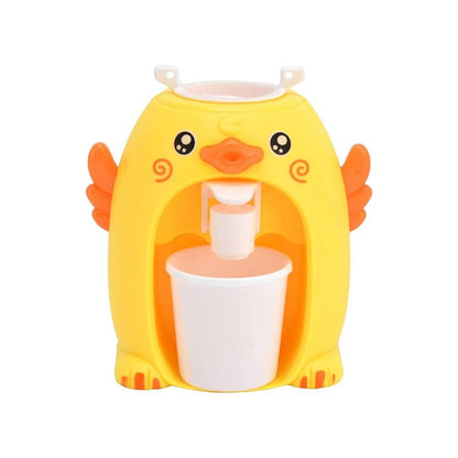 Mini Duck Water Dispenser Cute Cartoon Baby Toy & Lifelike Drinking Cooler