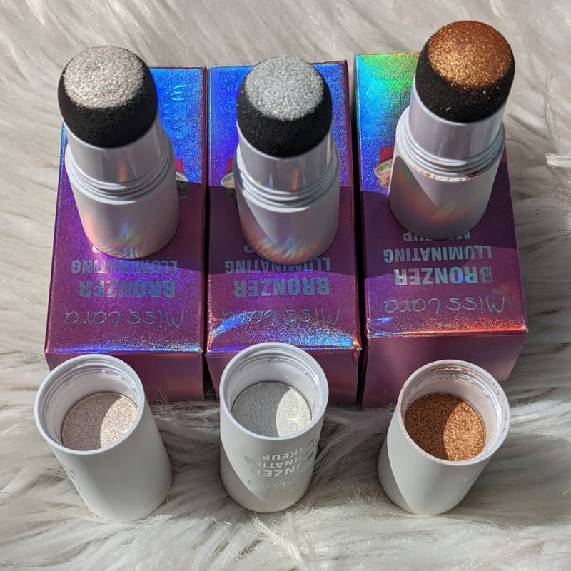 Miss Lara Brighten Face Glitter Contouring Shimmer Highlighter Stick