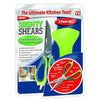 Multipurpose Stainless Steel  Heavy Duty Scissor Spark Innovators Mighty Shears One Size Green & Grey