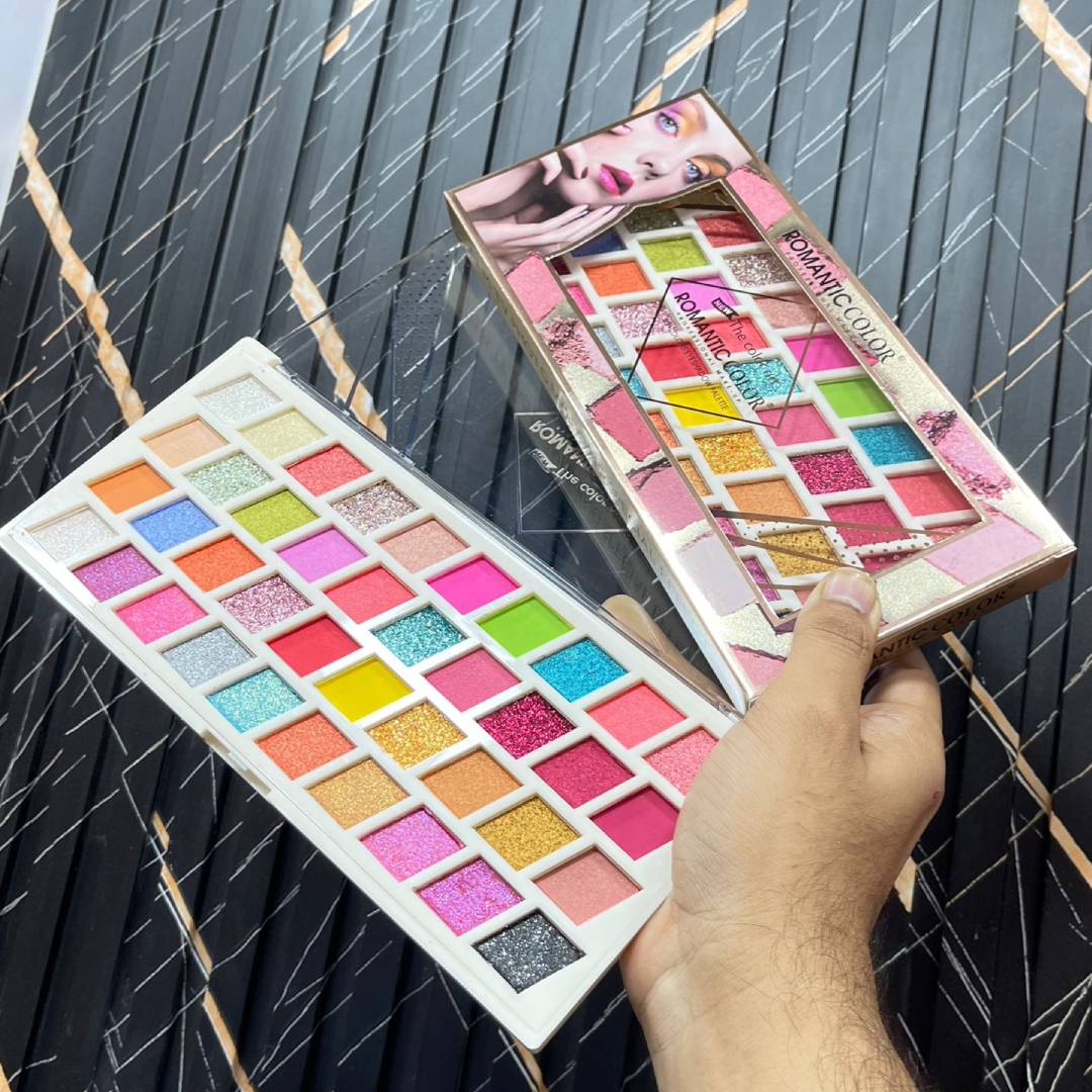 Romantic Color The Color Art 40 Colors Eyeshadow Palette