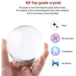 Galaxy Projector USB 3D Solar System Crystal Ball Lamp With Wooden Base Led Display Stand