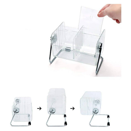 Multipurpose Acrylic Desktop Remote Mobile & Cosmetic Holder Organizer