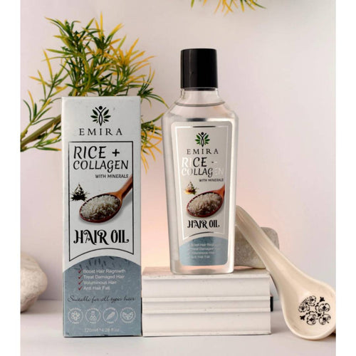 Emira Rice + Collagen With Minerals Hair Oil