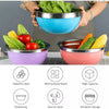 Multifunctional Stainless Steel Colorful Mixing Bowl With Lid Set Of 5