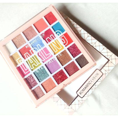 Romantic Color Darling 25 Color Eyeshadow Palette