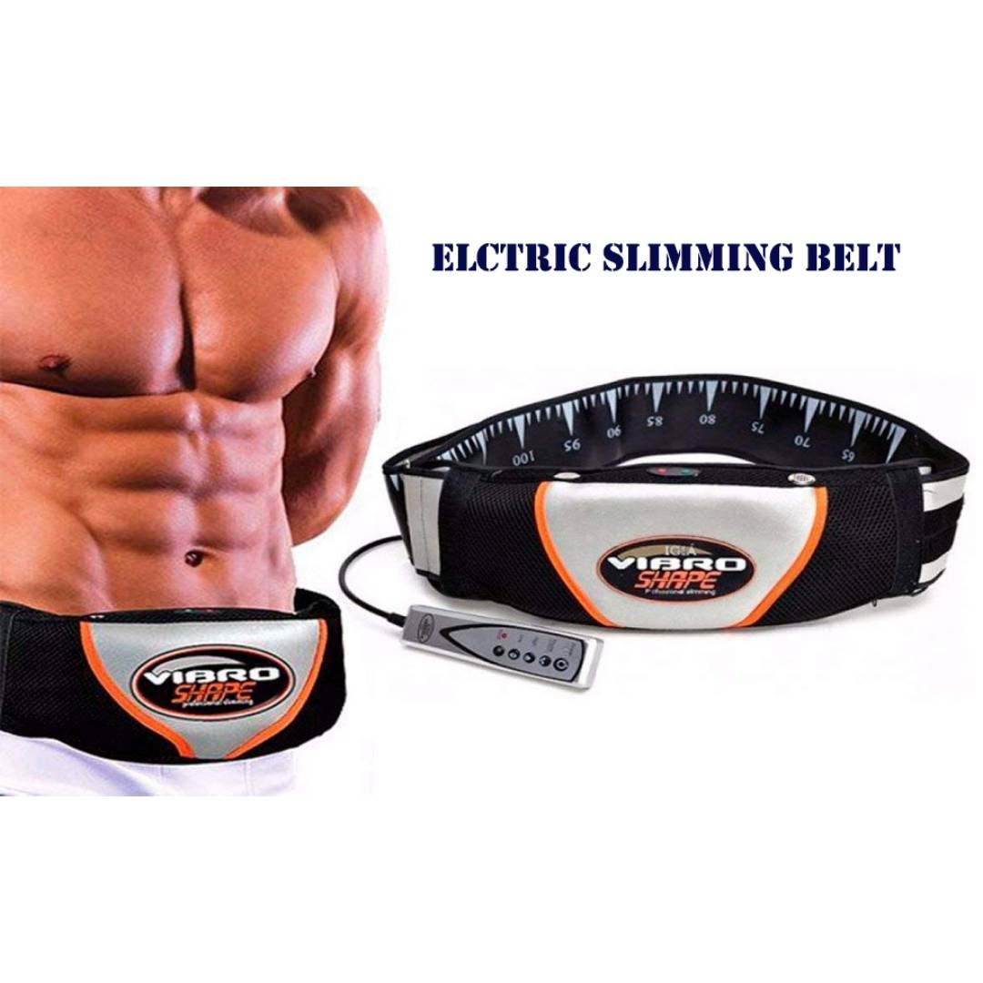 Powerful Electric Vibrating Slimming Belt Vibration Massage Belt Relax Tone Vibrating Fat Burning Weight Losing Effectively