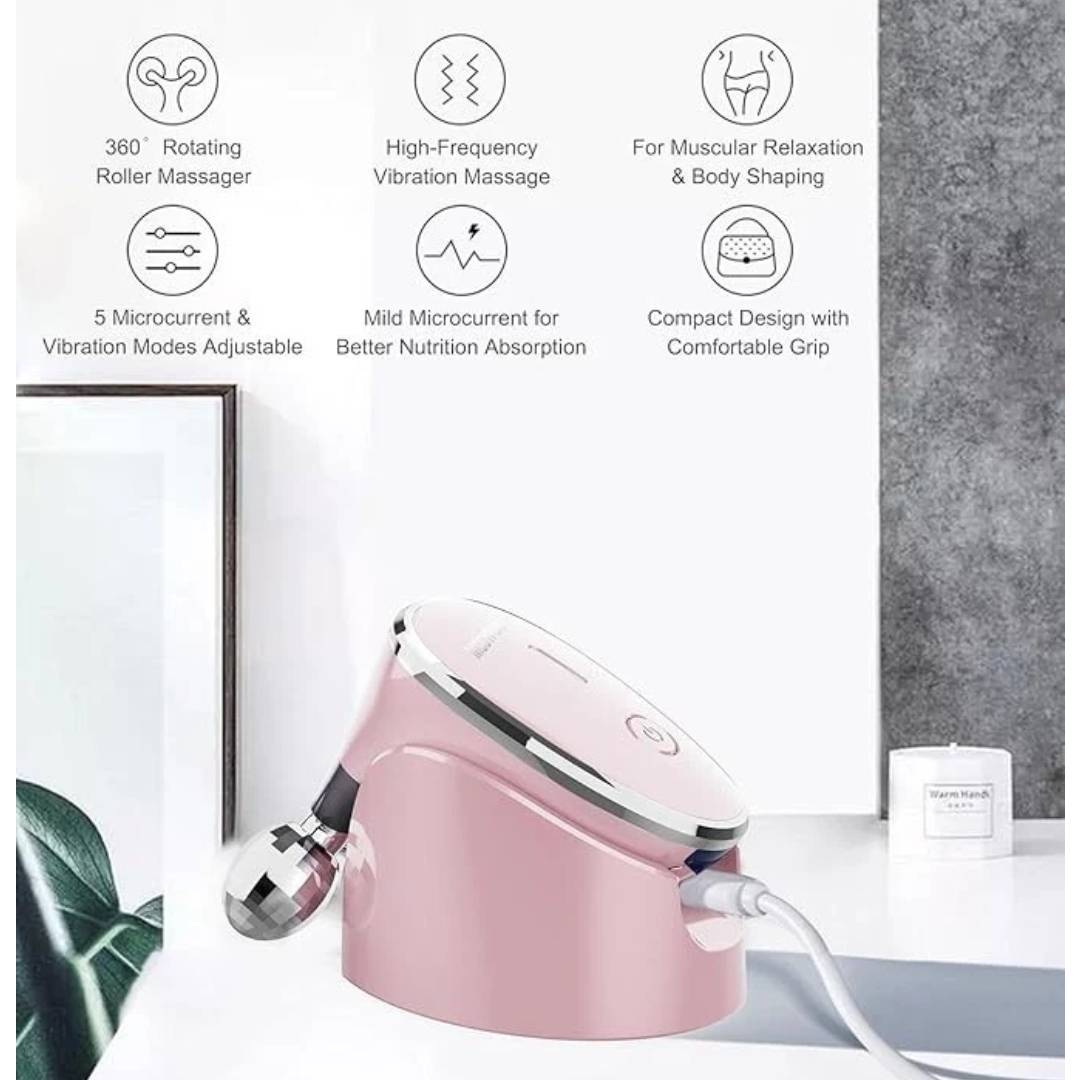 Rechargeable Microcurrent Facial Device Microcurrent Facial Massager To Lift The Face and Tighten The Skin