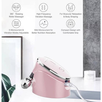 Rechargeable Microcurrent Facial Device Microcurrent Facial Massager To Lift The Face and Tighten The Skin