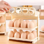 Ultra-Foldable 3 Layers Egg Tray 24pcs Egg Capacity