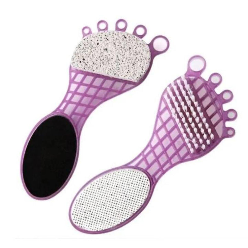 4in1 Foot Filer Brush Scrubber Buff