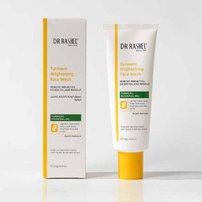 Dr Rashel Turmeric Brightening Face Wash Remove Excess Oil Impurities And Makeup