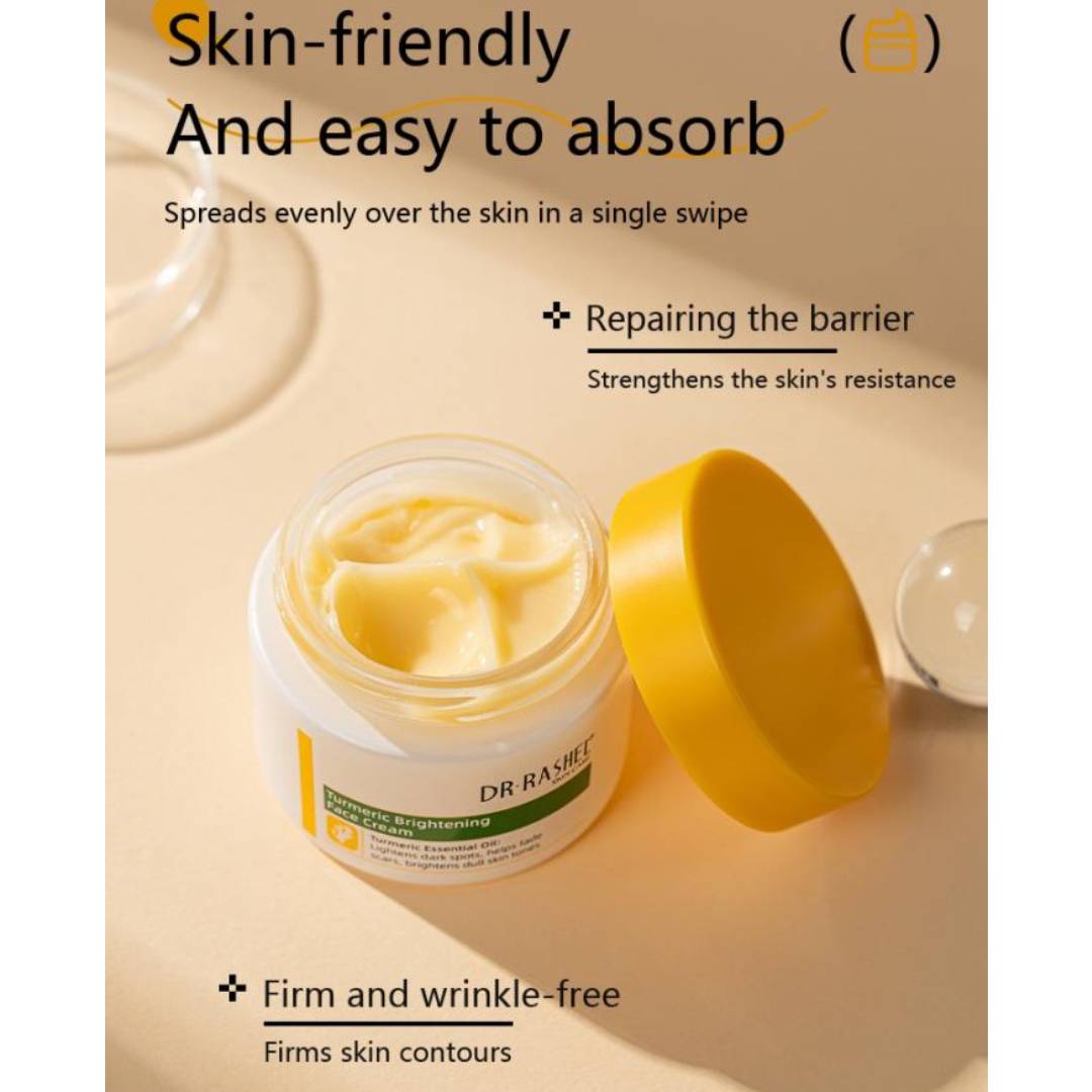 Dr Rashel Turmeric Brightening Face Cream Remove Dark Spots