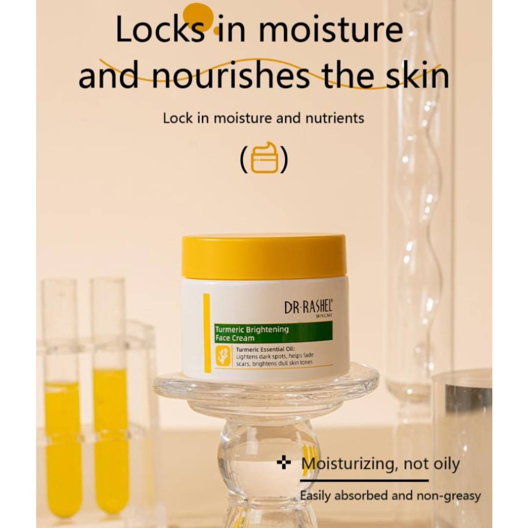 Dr Rashel Turmeric Brightening Face Cream Remove Dark Spots