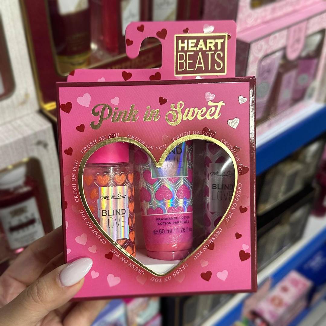 Pink In Sweet Crush On You Blend Love Fragrance 3Pcs Box