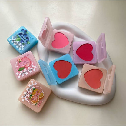 Mocallure 2in1 Mini Eyeshadow & Blush Palette 4Pcs Set