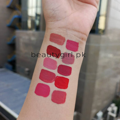 Dragon Ranee Matte Lip Gloss 10Pcs Set