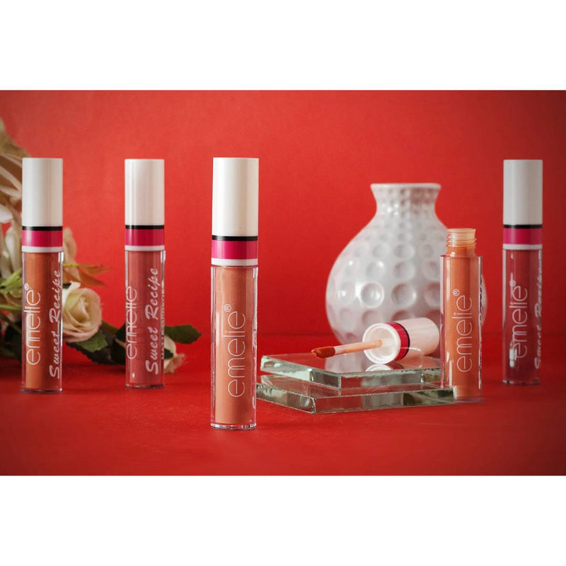 Emelie Sweet Recipe Matte Lip Gloss Pack of 12