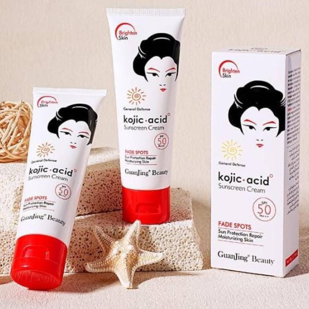 Kojic Acid Sunscreen Cream SPF50 Sun UV Protective Cream